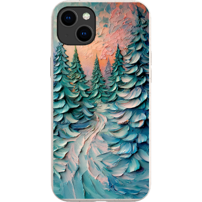 Impasto Winter Forest Bio Case
