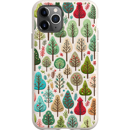Small Festive Trees Bio Case