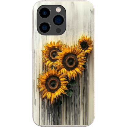 Dripping Sunflowers Bio Case