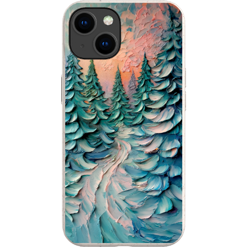 Impasto Winter Forest Bio Case