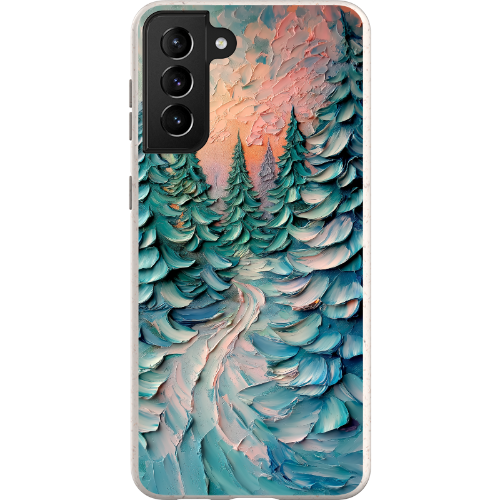 Impasto Winter Forest Bio Case