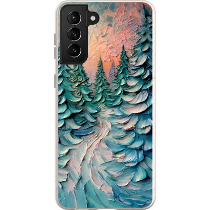 Impasto Winter Forest Bio Case