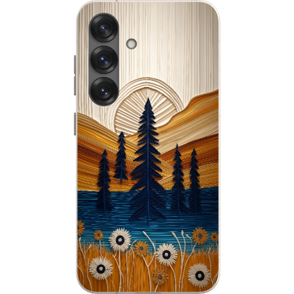 Folded Paper Mountain Bio Case