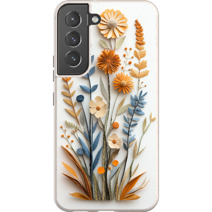 Paper Cut Boho Wildflowers Bio Case