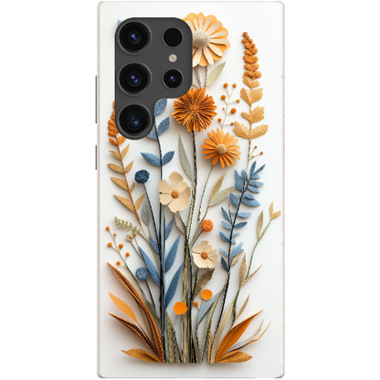 Paper Cut Boho Wildflowers Bio Case