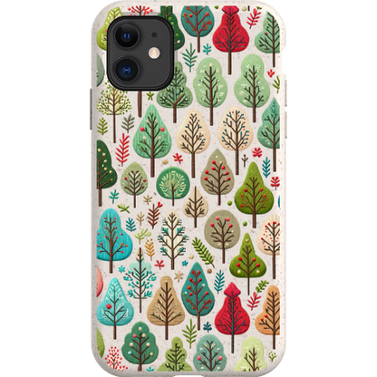 Small Festive Trees Bio Case