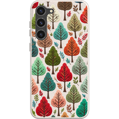 Festive Fall Trees Bio Case