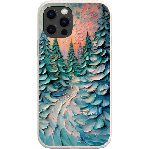 Impasto Winter Forest Bio Case