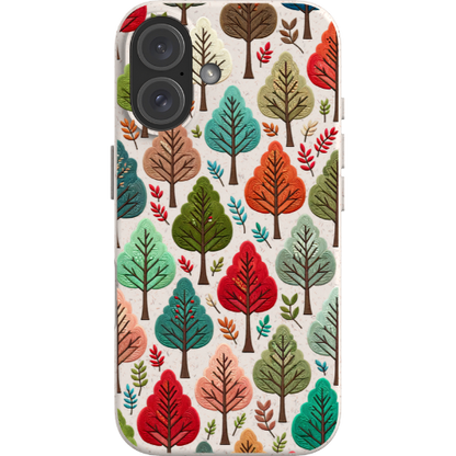Festive Fall Trees Bio Case