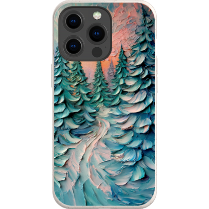 Impasto Winter Forest Bio Case