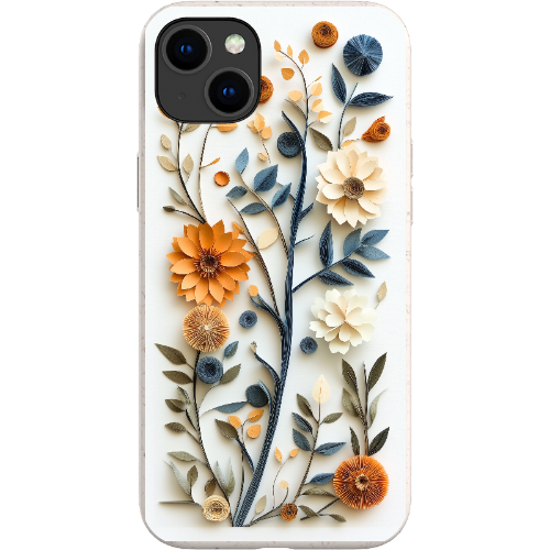 Paper Cut Boho Floral Bio Case