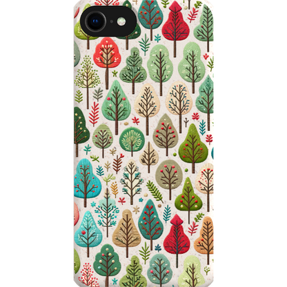 Small Festive Trees Bio Case