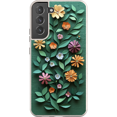 Paper Cut Colorful Floral Bio Case