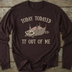 Printify Long-sleeve Todayed TF Out Long Sleeve T-Shirt
